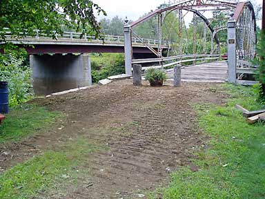 Thunder Bridge Abutment Rework (Aug 24-25, 2006)
