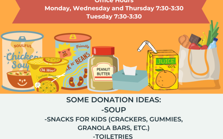 Food Pantry Donations, What to Donate and Times We Are Open 